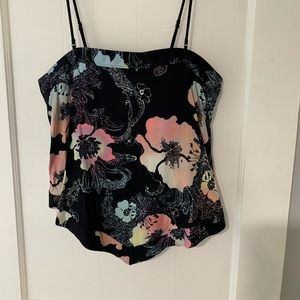 Free people Halter top with straps